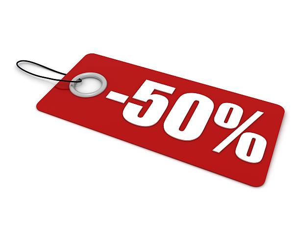 istock Sale -50%off Price Tag 123965491