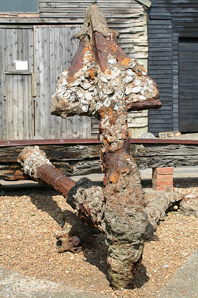 The Old Anchor stock photo