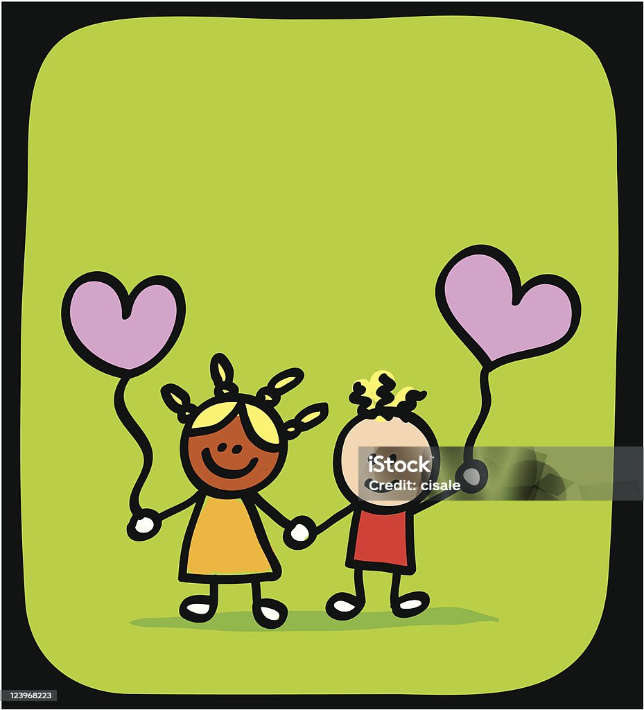 Hạnh Phúc Valentine Của Người Yêu Trẻ Em Cặp Vợ Chồng Giữ Trái Tim ...