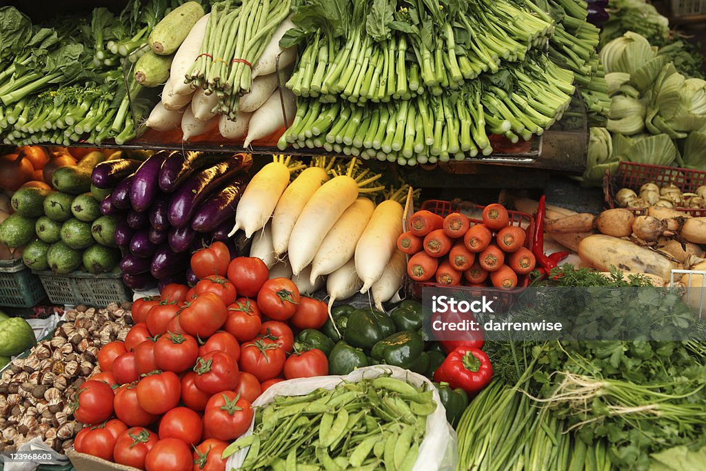 Veggies  Asia Stock Photo