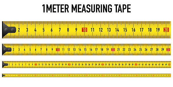 helemaal antenne Voorlopige naam Yellow Measure Ruler Meter Vector Tape Metric Centimeter Illustration On  White Background One Long Straight Line 100 Cm Size Tool Stock Construction  Instrument Rule Millimeter Distance Job Stock Illustration - Download Image