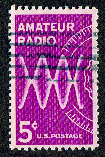 USA Stamp: Shows Amateur Radio