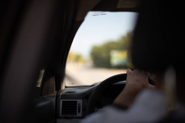 istock Going on a roadtrip - Driving a car 1239702180