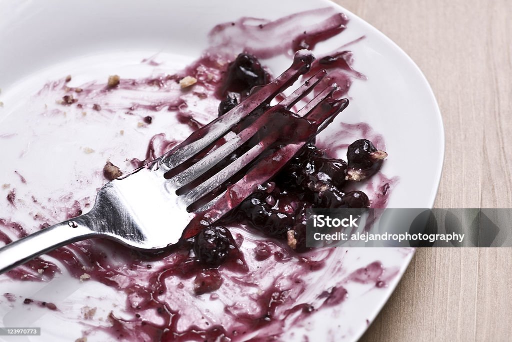 블루베리 파이 leftovers - 로열티 프리 0명 스톡 사진