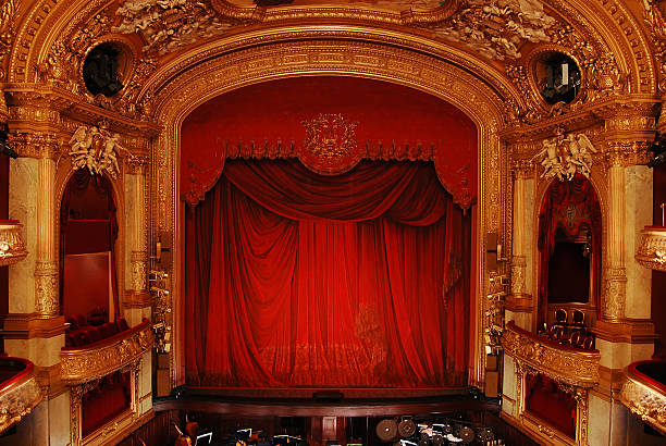 royal opera, interior sueca - ópera fotografías e imágenes de stock