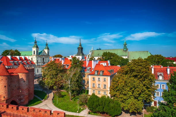 istock Barbacan in Warsaw 1239756532