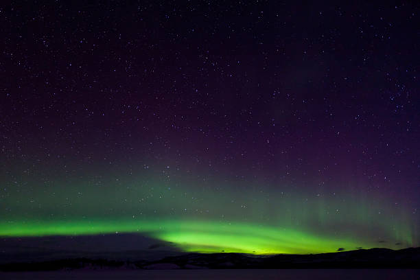 istock Colorful northern lights (aurora borealis) 123975713