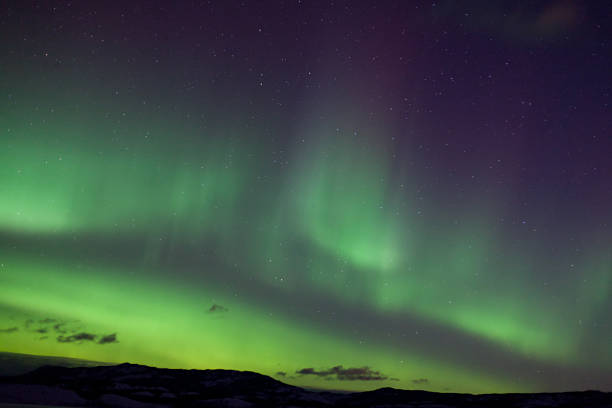 istock Colorful northern lights (aurora borealis) 123975715