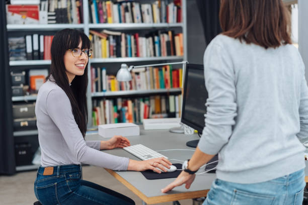 istock Smiling young student or businesswoman 1239792154