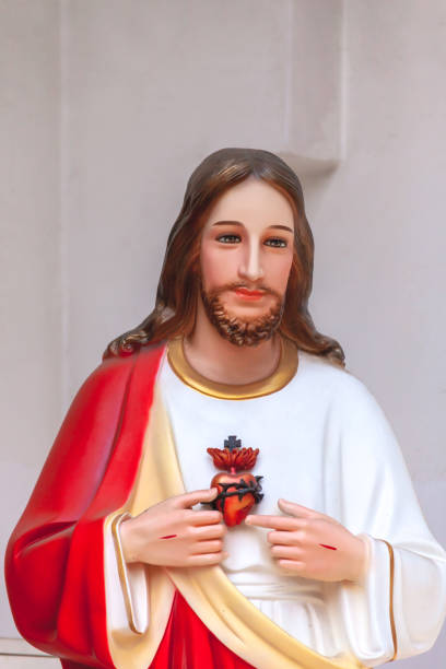 istock Statue of Jesus 1239793245