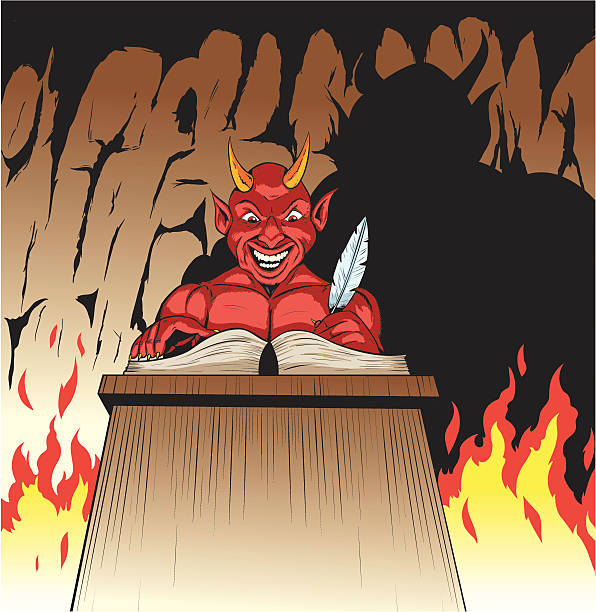Gusel Devil 1,300+ Grinning Devil With Fire Stock Photos, Pictures & Royalty-Free ...