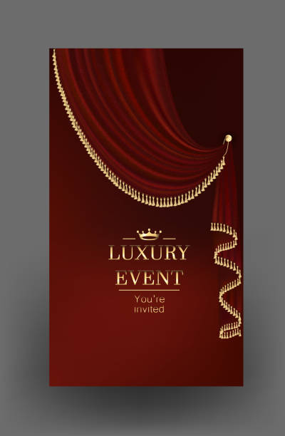 Grand Opening Luxurious Invitation Background Illustrations, Royalty-Free  Vector Graphics & Clip Art - iStock