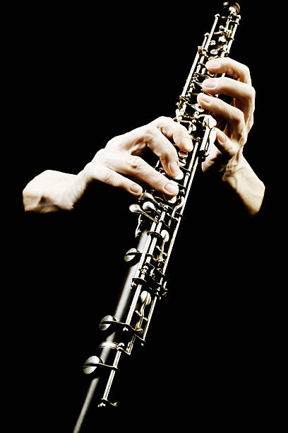 istock Oboe musical instrument of symphony orchestra. 123982873