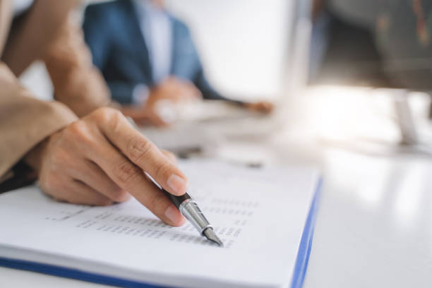 istock Teamwork marketing discussing in business project. 1239833635
