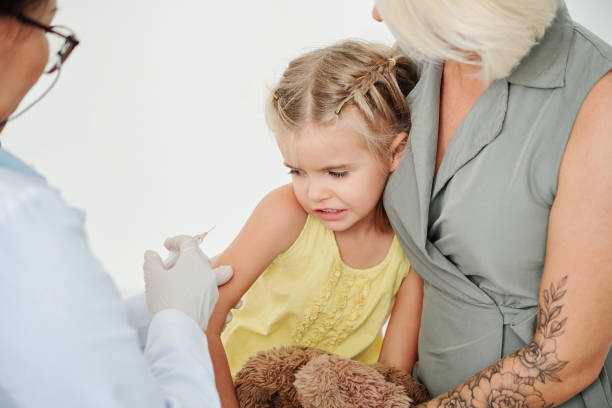 istock Girl receiving chickenpox vaccination 1239852583