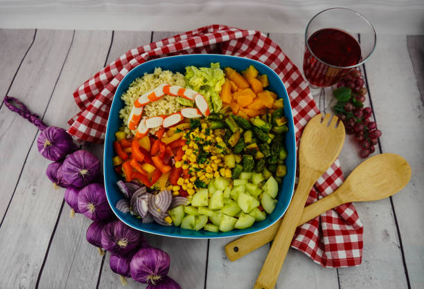 istock Feta Surimi Salad 1239868323