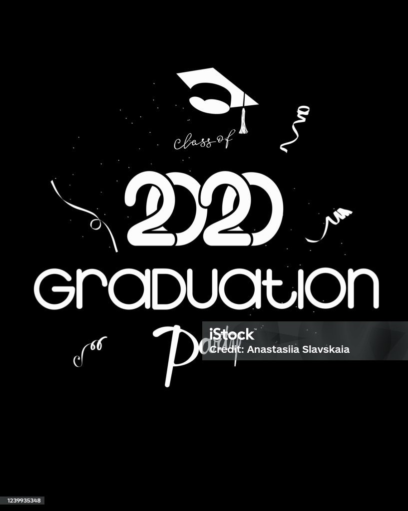 Fun Graduation Lettering Graduation Party Lettering With Simple Unique Letters Black And White ...