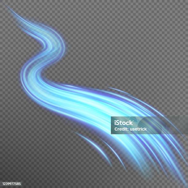 Blue Abstract Effect Rising Blue Abstract Effect Object Burst Eps 10 Stock Illustration - Download ...