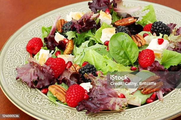 Chicken Salad Stock Photo - Download Image Now - Berry Fruit, Chicken Salad, Blackberry - Fruit