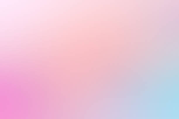 le nuageux doux est pastel de gradient, fond abstrait de ciel dans la couleur douce. - pastel colored sky ethereal softness photos et images de collection