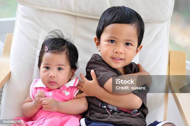 Brother And Sister Stock Photo - Download Image Now - 12-17 Months, 18-23 Months, 2-3 Years