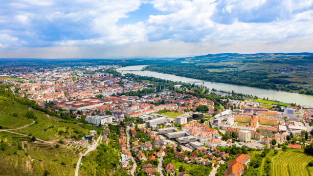 istock Krems and Stein at the Danube River in Lower Austria 1240126863