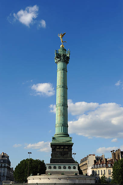 istock France Paris Bastille Column Sunny Summer Bottom View 124013411