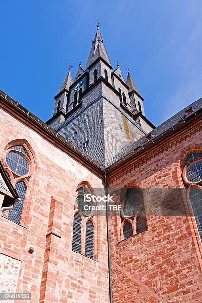 Steeple Of Monastery Stock Photo - Download Image Now - Abbey - Monastery, Brick, Building Exterior