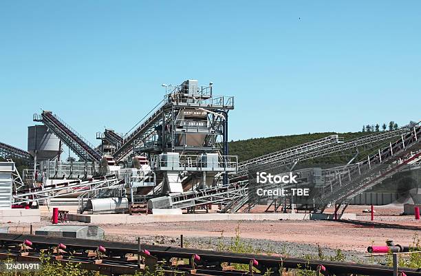 Foto de Planta Industrial e mais fotos de stock de Aço - Aço, Cascalho, Cobre