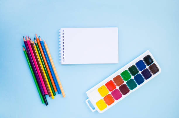 istock Set of stationery. Back to school concept. 1240154006