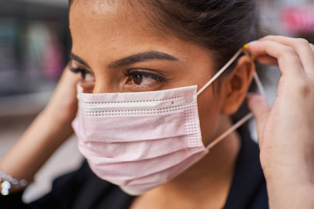 istock Woman Covid Mask 1240156626