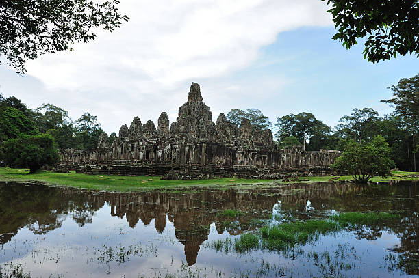 istock Bayon temple, Angkor, Cambodia 124017340