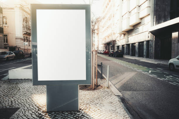 istock An advert poster mock-up 1240177976