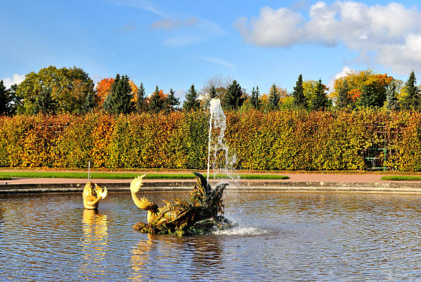 istock Peterhof. Fountain  Dragon 124017993