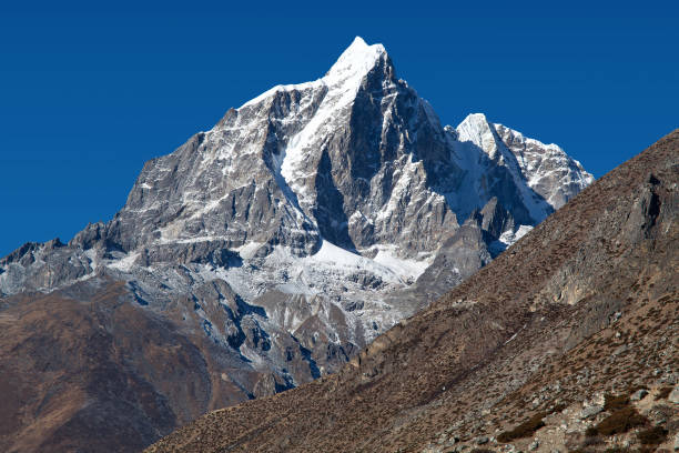 istock Taboche peak and Cholatse Himalayan mountains in Everest area, Nepal 1240204919