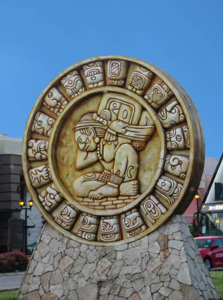 mayan art in the street