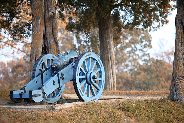A canon in the Alamo Plaza
