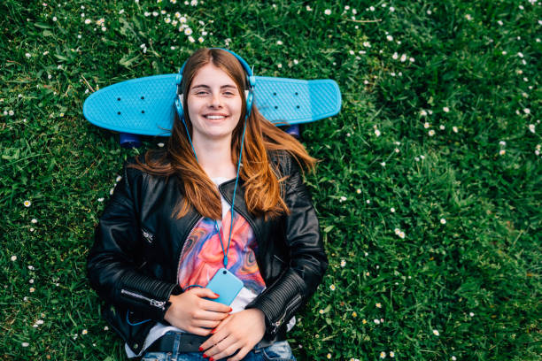 istock Skateboarding in the park 1240257899