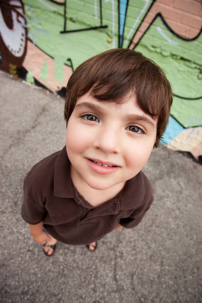 istock Closeup of cute boy 124027578
