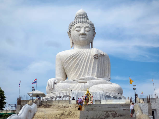 istock Big Buddha statue in Phuket, Thailand. 1240315322