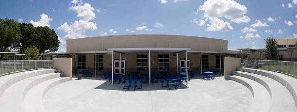 istock Panorama of Outside Dining 124035231