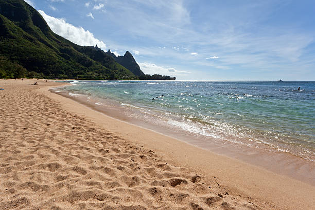 istock Tunnels Beach, Kauai. 124035993