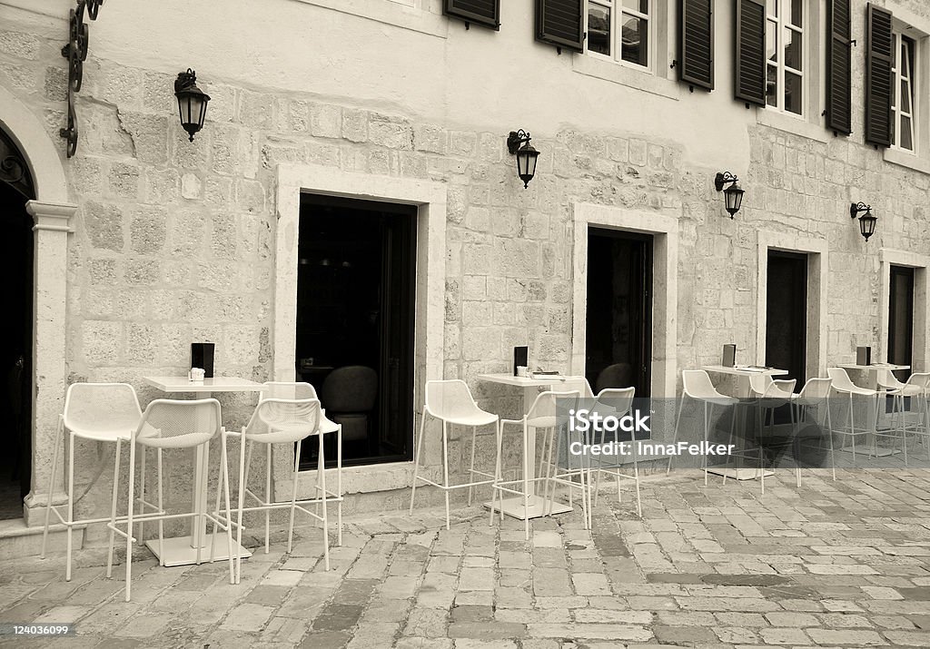 street cafe italiano - Foto de stock de Café - Casa de comes e bebes royalty-free