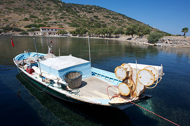 istock Fishing Dinghy in Knidos 124040992