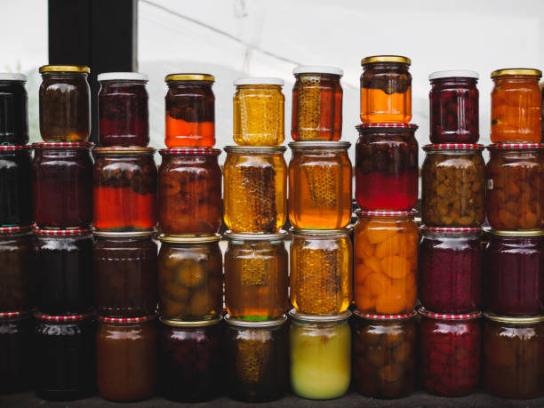 istock Honey and homemade preserves 1240412126