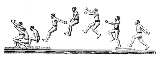 Man jumping in framesOriginal edition from my own archivesSource : 