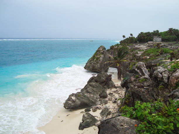 istock Tulum, mayan ruin in Mexico 1240461640