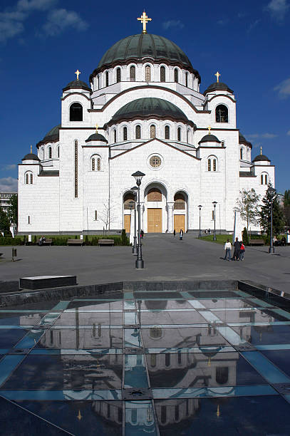 belgrado, - belgrade churches - fotografias e filmes do acervo