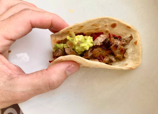 istock Home made mexican tacos! 1240545970