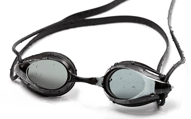istock Goggles for swimming with water drops 124090999